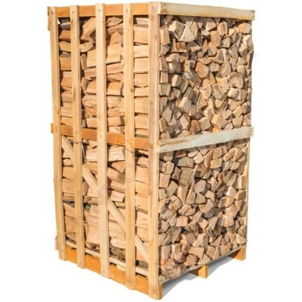 Hochwertiges Eichen-Brennholz 25cm 2 Raummeter Kammergetrocknet Auf Palette